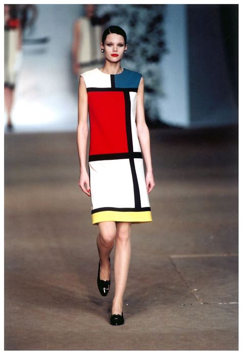 ysl mondrian draft|mondrian fashion.